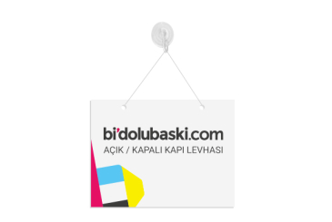 Açık / Kapalı Kapı Levhası