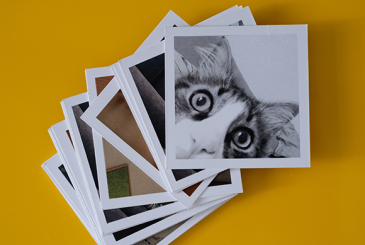 Mini Foto Kart - 5.8x5.8 cm - 35 Adet